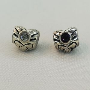 Chamilia Heart Shaped Beads